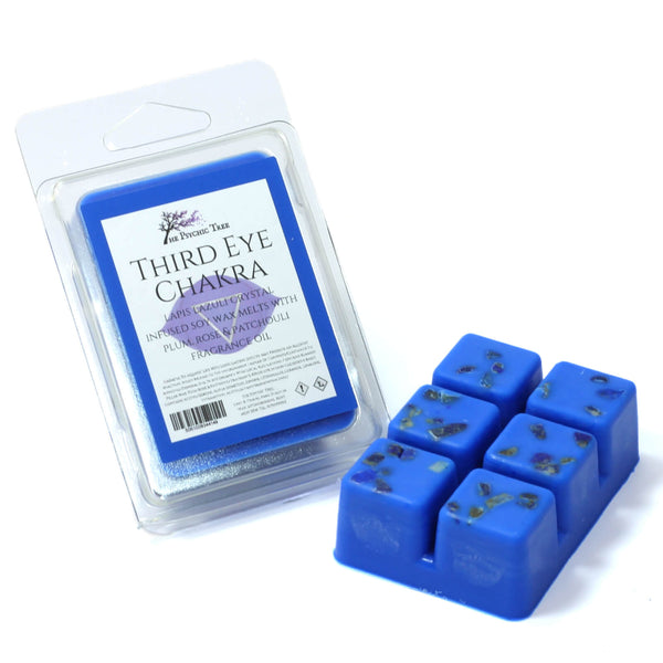 Third Eye Chakra - Crystal Infused Scented Wax Melts