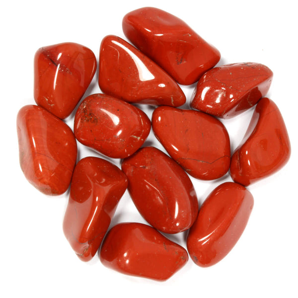 Red Jasper Tumbled Stone - Polished